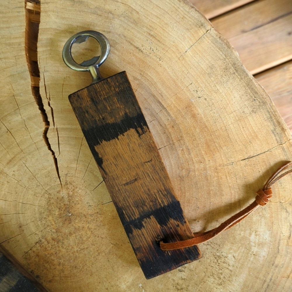 Hand made bottle opener
